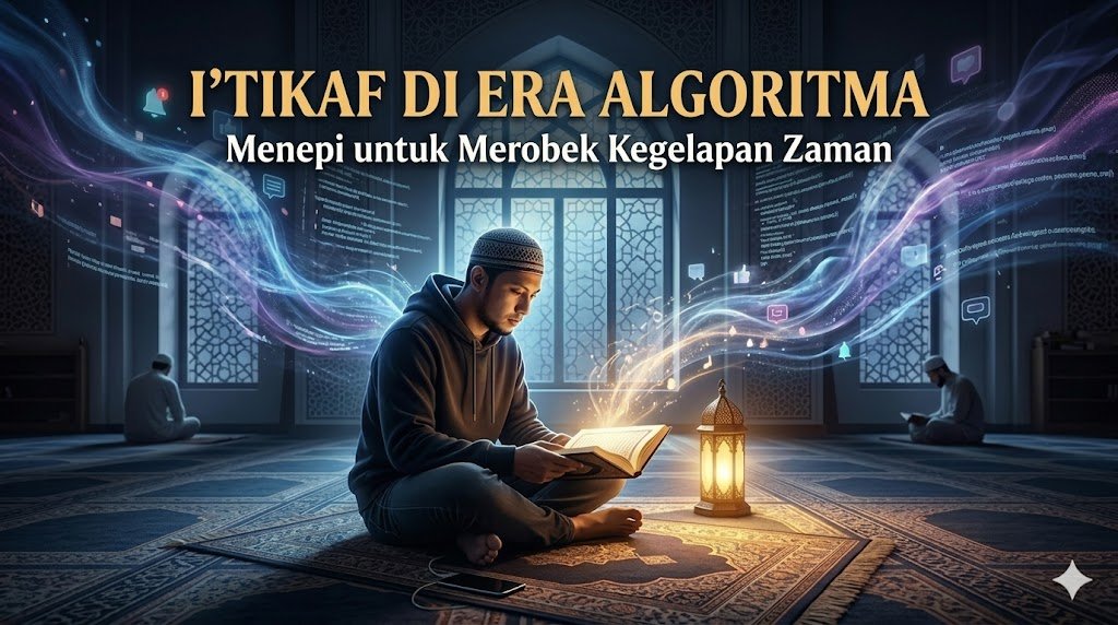 I’tikaf di Era Algoritma: Menepi untuk Merobek Kegelapan Zaman