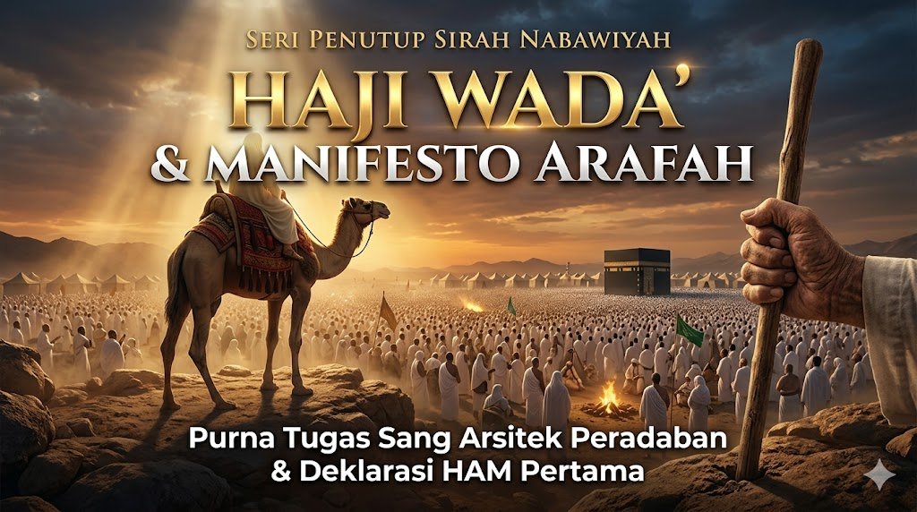 SERI 16: Haji Wada’ & Manifesto Arafah – Purna Tugas Sang Arsitek dan Legasi Sistem Peradaban