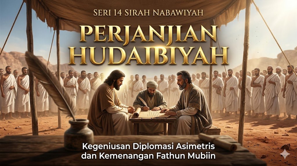 SERI 14: Perjanjian Hudaibiyah – Kegeniusan Diplomasi Asimetris dan Kemenangan Fathun Mubiin
