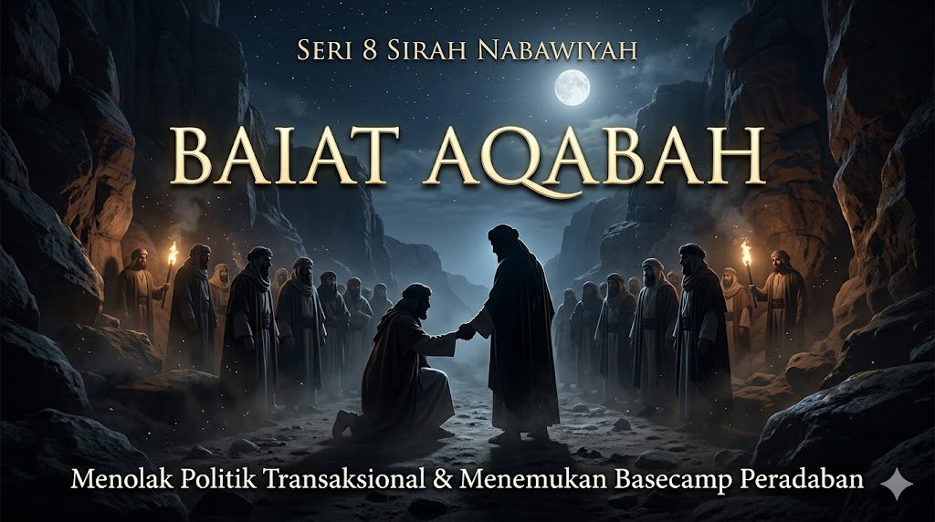 Seri 8: Baiat Aqabah – Menolak Politik Transaksional dan Menemukan "Basecamp" Peradaban